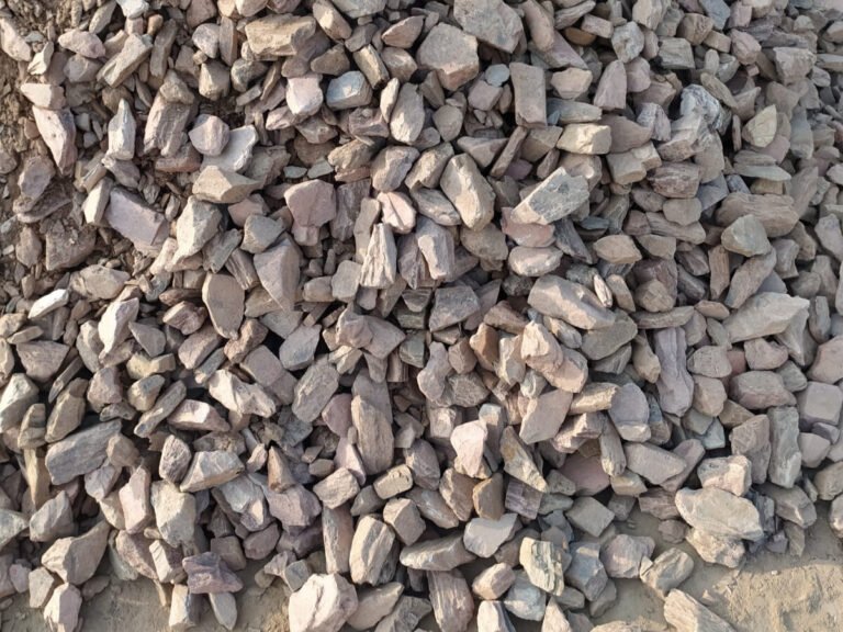 Base Sargodha B Grade crush stone aggregate, reliable construction material for foundations, concrete mixing, and road works in Pakistan.