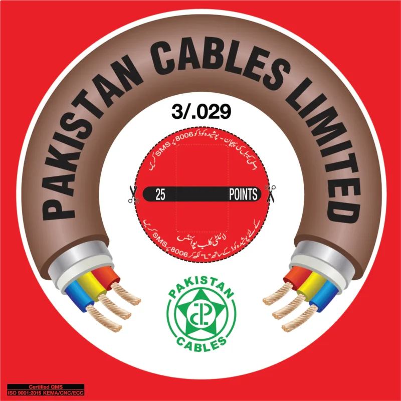 Pakistan Cables 1×1.5 mm² 450/750 V single core copper electrical wire, high-quality insulated conductor, ISO certified for safe residential, commercial, and industrial wiring.