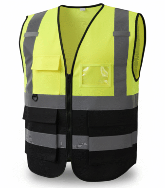 Reflective Safety Vest – high-visibility vest for construction workers and outdoor safety.