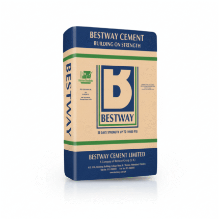 Bestway Cement OPC (Ordinary Portland Cement), high-strength cement for concrete, plaster, masonry, and infrastructure construction in Pakistan.