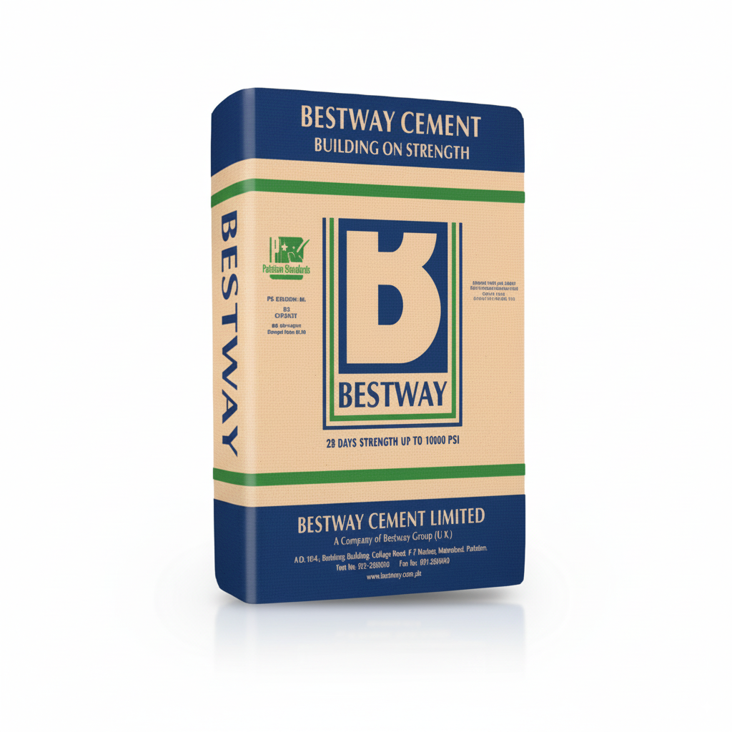 Bestway Cement (OPC) – Premium Quality Ordinary Portland Cement Bestway Cement OPC (Ordinary Portland Cement), high-strength cement for concrete, plaster, masonry, and infrastructure construction in Pakistan.