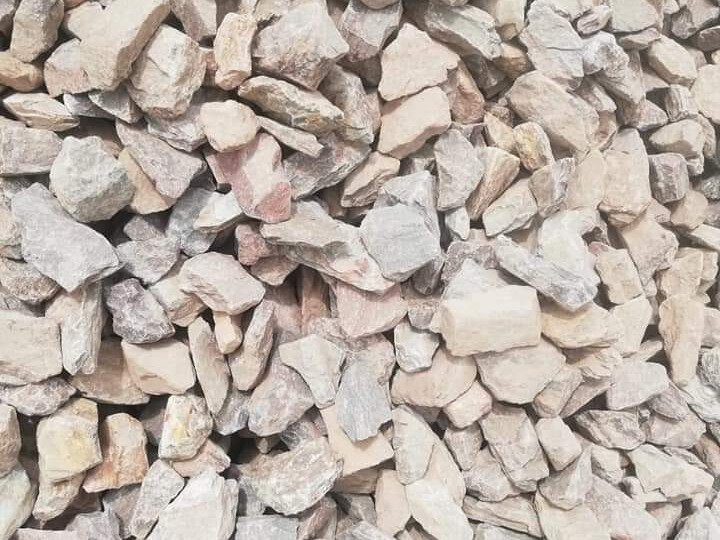 Waterbond Sargodha B Grade crushed stone aggregate, affordable construction material for water-bound macadam roads, foundations, and general infrastructure projects in Pakistan.