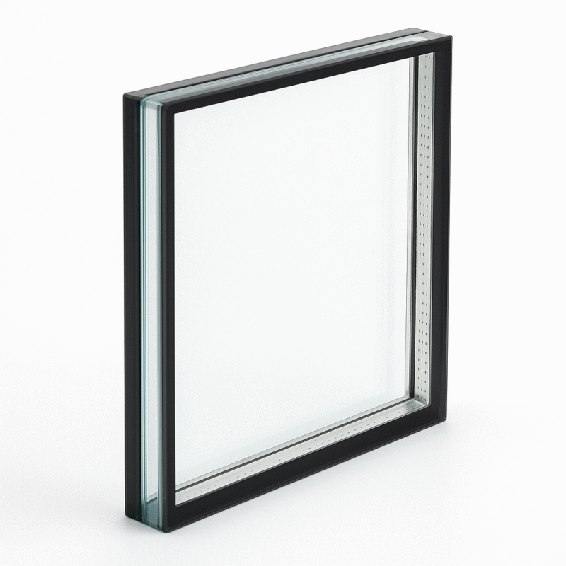 Double Glazed Glass – energy-efficient and sound-insulating construction glass for windows and commercial buildings.