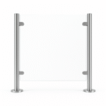 Glass Railings – tempered or laminated glass panels for staircases, balconies, and terraces with safety fittings.