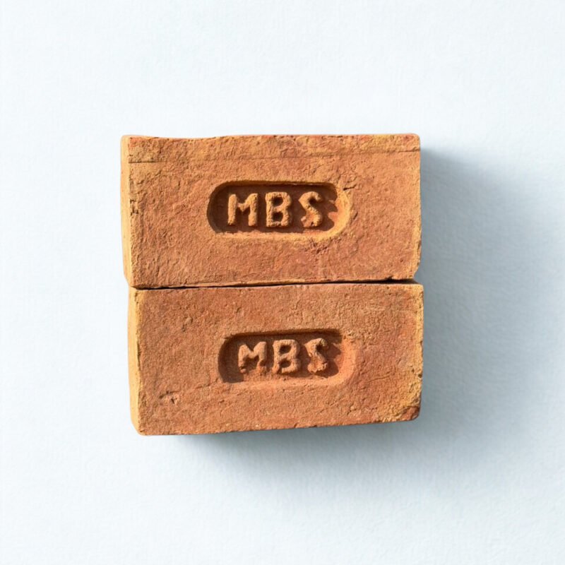 Awwal A Grade MBS Marka bricks premium kiln baked clay bricks on white background