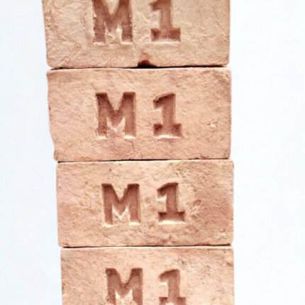 Awwal A Grade M1 Marka bricks premium kiln baked clay bricks on white background