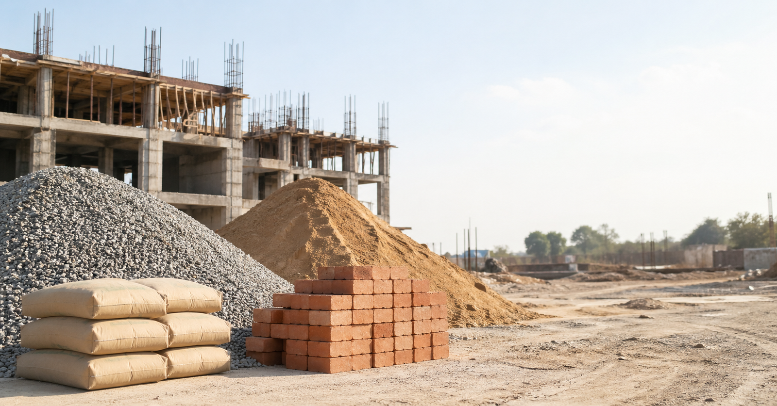 Construction materials price list Pakistan April 2026